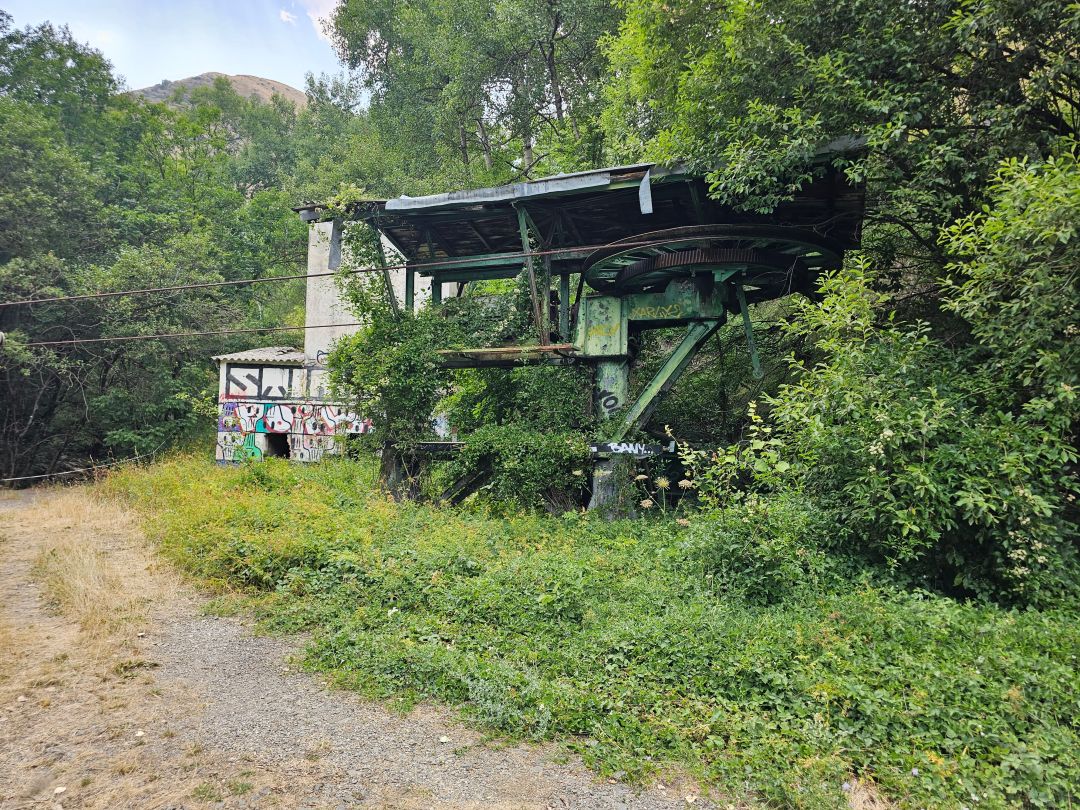 Estación de esquí abandonada