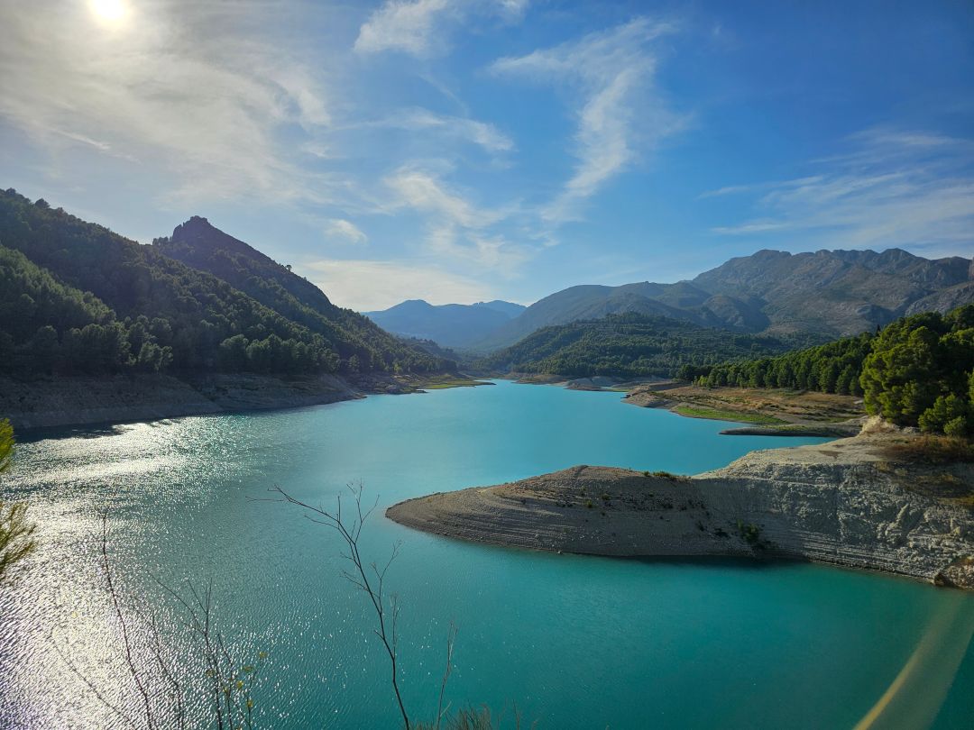 Vistas al embalse